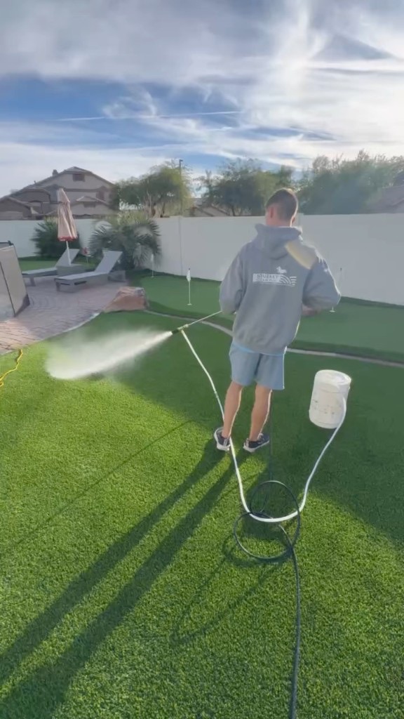 Squeaky Clean Turf cleaning — homes
